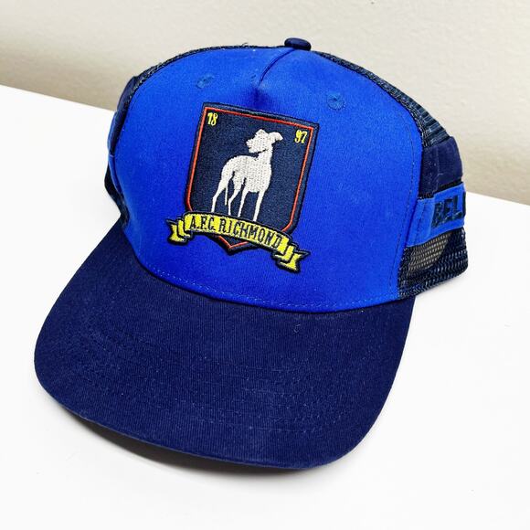 NEW Ted Lasso AFC Richmond Logo BELIEVE Flat Bill Trucker Baseball Cap Hat - Picture 1 of 4